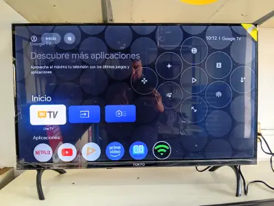 Televisor Led Smart De 32 '' Marca Tokyo Modelo Tvtokhf32gtv Con Control Usado En Buen Estado Acc: Cable PowerPatitas Comentario: Sistema Google Tv