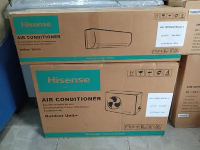 Aire Acondicionado Tipo Split Marca Hisense Potencia Btu : 12.000 Con Kit Instalacion Con Control Modelo As.12hr4syrca1-0 Nuevo Sin Uso Con Caja Acc: No Tiene
