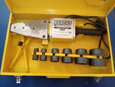 Termofusora Marca Barovo Modelo Tf15a Usado En Buen Estado Acc 6 AccesoriosSoporte