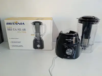 Licuadora Marca Britania Modelo Blq970 Velocidades Usado En Buen Estado Acc: Jarra Tapa Coaldor Comentario: En Caja