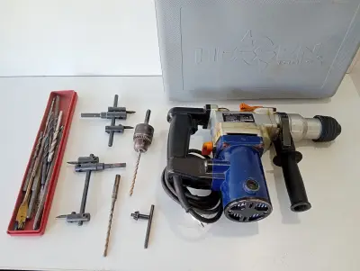 Rotomartillo Marca Hessen Modelo Eh 26e Usado En Buen Estado Con No Tiene Acc: En MaletinMechas Y LlaveManija