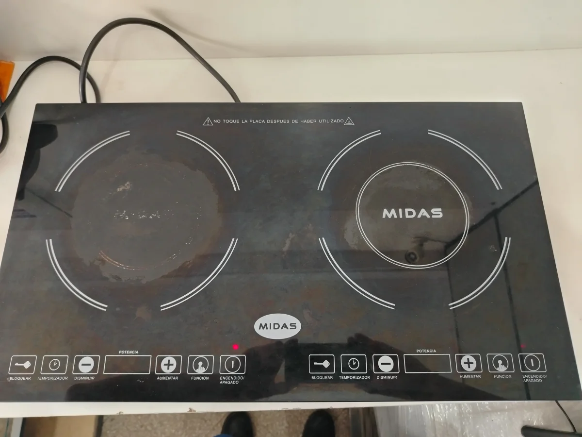 Cocina Electrica Tipo Inducción Marca Midas Modelo Md-Pi35 Usado En Buen Estado Acc No Tiene