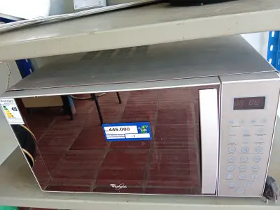Microondas Marca Wirlpool Modelo Tok38ve Nro Usado Con Desgaste Acc 1plato Base De VidrioPanel DigitalLuz Interna
