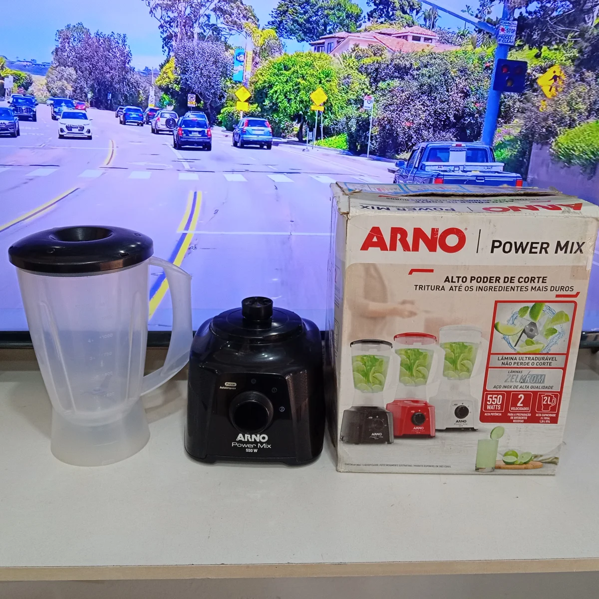 Foto 3 de Licuadora Marca Arno Modelo Power Mix Velocidades Usado En Buen Estado Acc Jarra