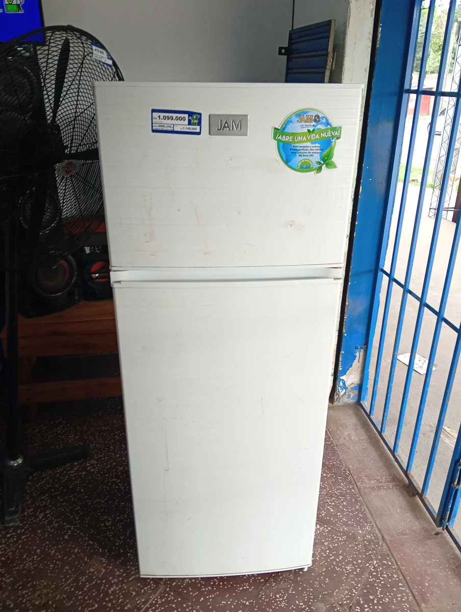 Heladera Marca Jam Modelo Jam-273f Usado En Buen Estado Litros 300 Acc 3 Rejillas1 Rejilla En HieleraHueverosVerdulera2 Bandejas De Puerta Interna