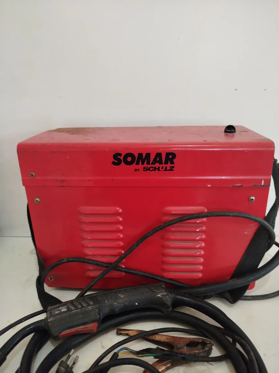 Foto 2 de Soldador Marca Somar Modelo Msm120 Usado En Buen Estado Acc Con Torcha Y Rollo De AlambrePinza Negativo