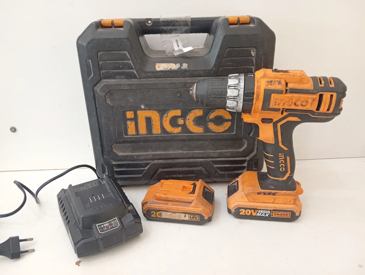 Taladro Marca Incco Modelo No Tiene Acc 2 BateriasCargador