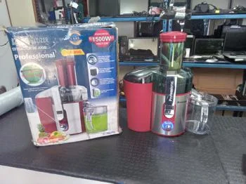 Juguera 2 Velocidades Marca Juice Extractor Modelo No Tiene Usado En Buen Estado Acc Jarra Y Tapa De PlasticoVaso Para Residuos