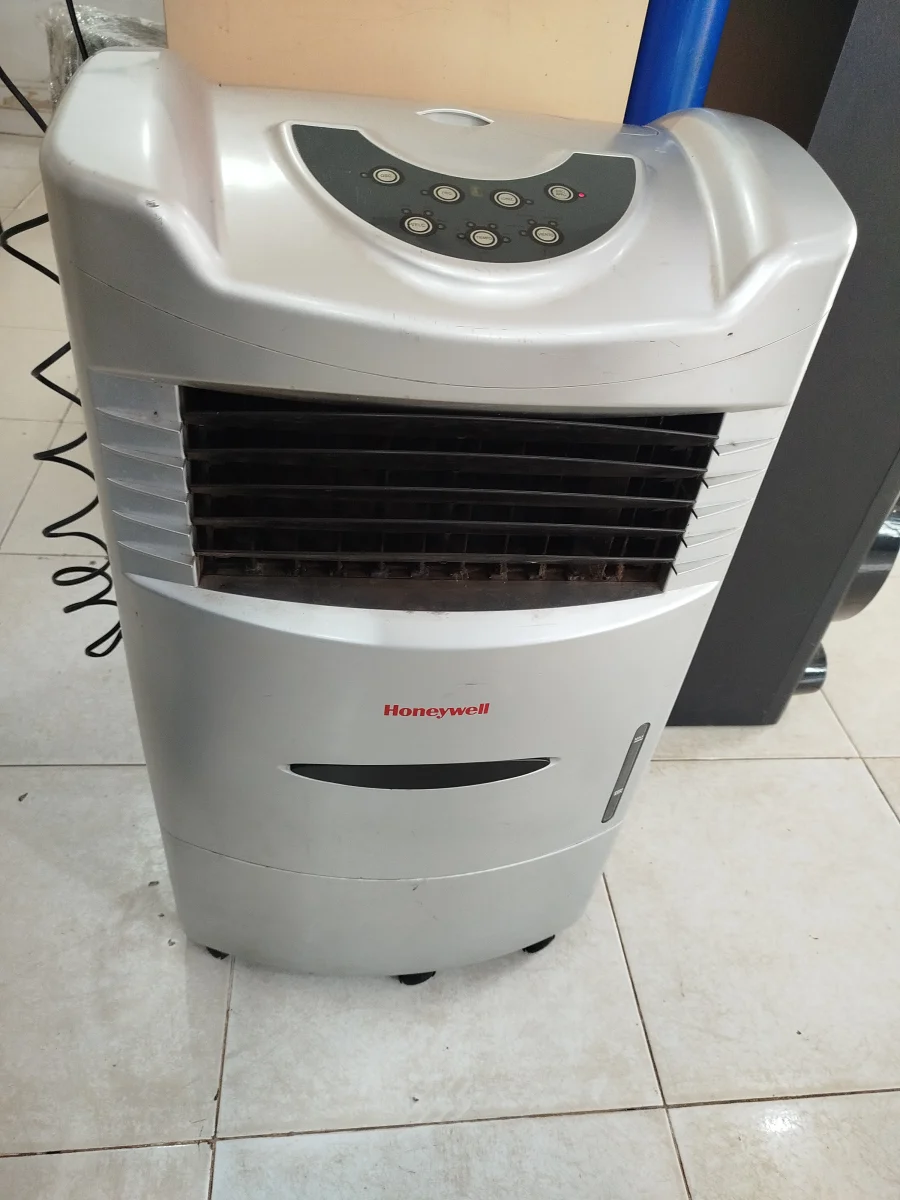 Enfriador De Ambiente Marca Honeywell Modelo Cl201ae Usado-En-Buen-Estado Acc Compartimiento Para Hielo Y Agua