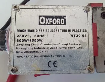 Foto 3 de Termofusora Marca Oxforf Modelo Ht20-63 Usado En Buen Estado Acc No Tiene