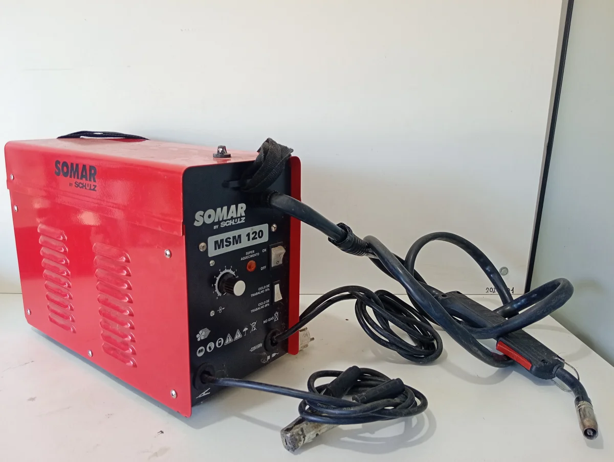 Soldador Marca Somar By Schuz Modelo Ice60974-1-2005 Usado En Buen Estado Acc Pinza NegativaSoplete