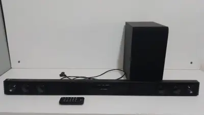 Barra De Sonido Marca Olg Modelo Spq2-W Usado En Buen Estado Con Control Acc: ControlParlante Para Graves Comentario: En Buen Estado Sin Detalles