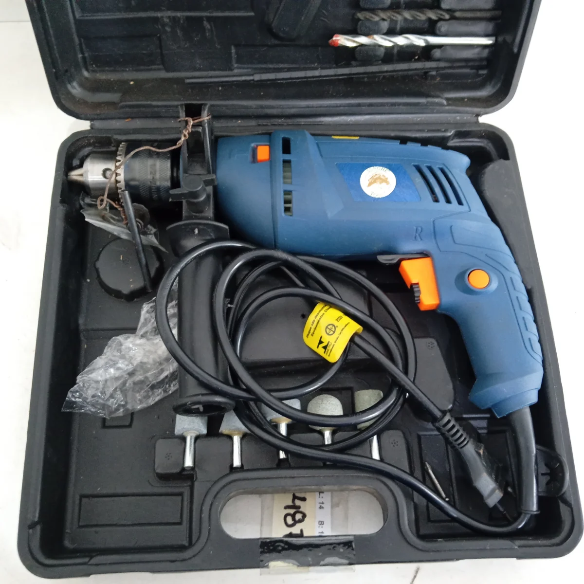 Foto 2 de Taladro Marca Songhe Tools. Modelo Shgppy2002 Usado En Buen Estado Acc Con Todos Accesorio Se Observa En Imagen