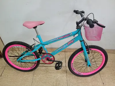 Bicicleta Marca Colli Aro 20 Modelo July Usado En Buen Estado Acc Con Canasto