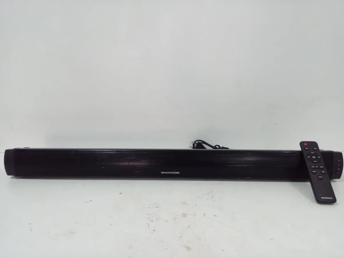 Barra De Sonido Marca Mastertech Modelo Mtsbs24 Usado En Buen Estado Con Cable Corriente Acc No Tiene