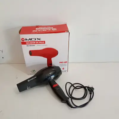 Secador De Pelo Marca Mox Modelo Mo-Hd4002 Usado En Buen Estado Acc: Caja Comentario: Cab. Cte.