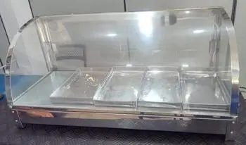 Exhibidor De Alimentos Marca No Tiene Modelo No Tiene Usado En Buen Estado Acc: 4 BandejasFoco Comentario: Le Falta Una Bandeja