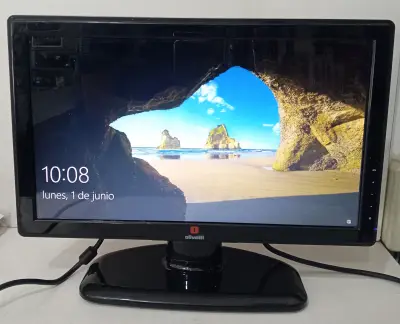 Monitor P/ Computadora Lcd Marca Olivetti Modelo Oliscreen 15 Usado En Buen Estado De 15 '' Acc: Con Cable Power