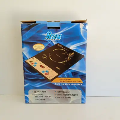 Cocina Electrica Tipo Vitroceramica Marca Brisa Modelo 39209b Nuevo Sin Uso Acc Caja