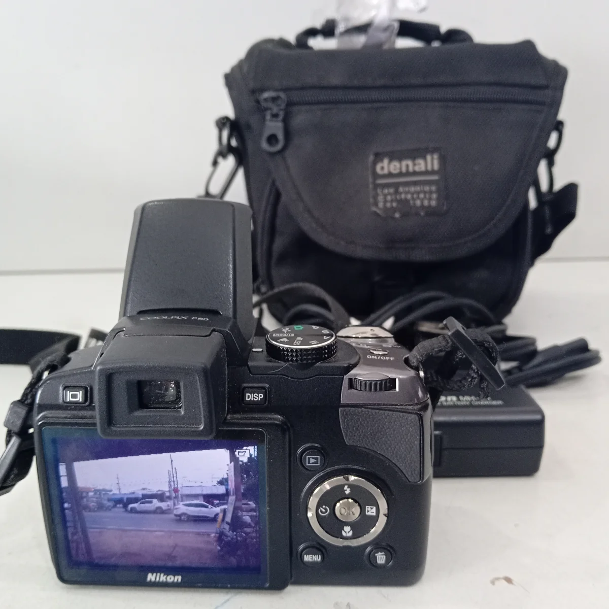 Camara Fotografica Marca Nikon Modelo Coolpix P80 Usado En Buen Estado Acc 1 Bateria Cargador Correa Estuche