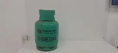 Garrafa Cap 10 Kg. Marca Copasa Gas Usado En Buen Estado Color Verde Acc No Tiene