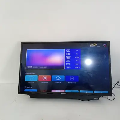 Televisor Led Smart De 32 '' Marca Ecopower Modelo Ep-Tv032 Con Control Usado En Buen Estado Acc Cable Power