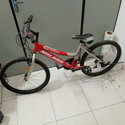 Bicicleta Marca Milano Aro 24 Modelo Usado Con Desgaste Acc No Tiene
