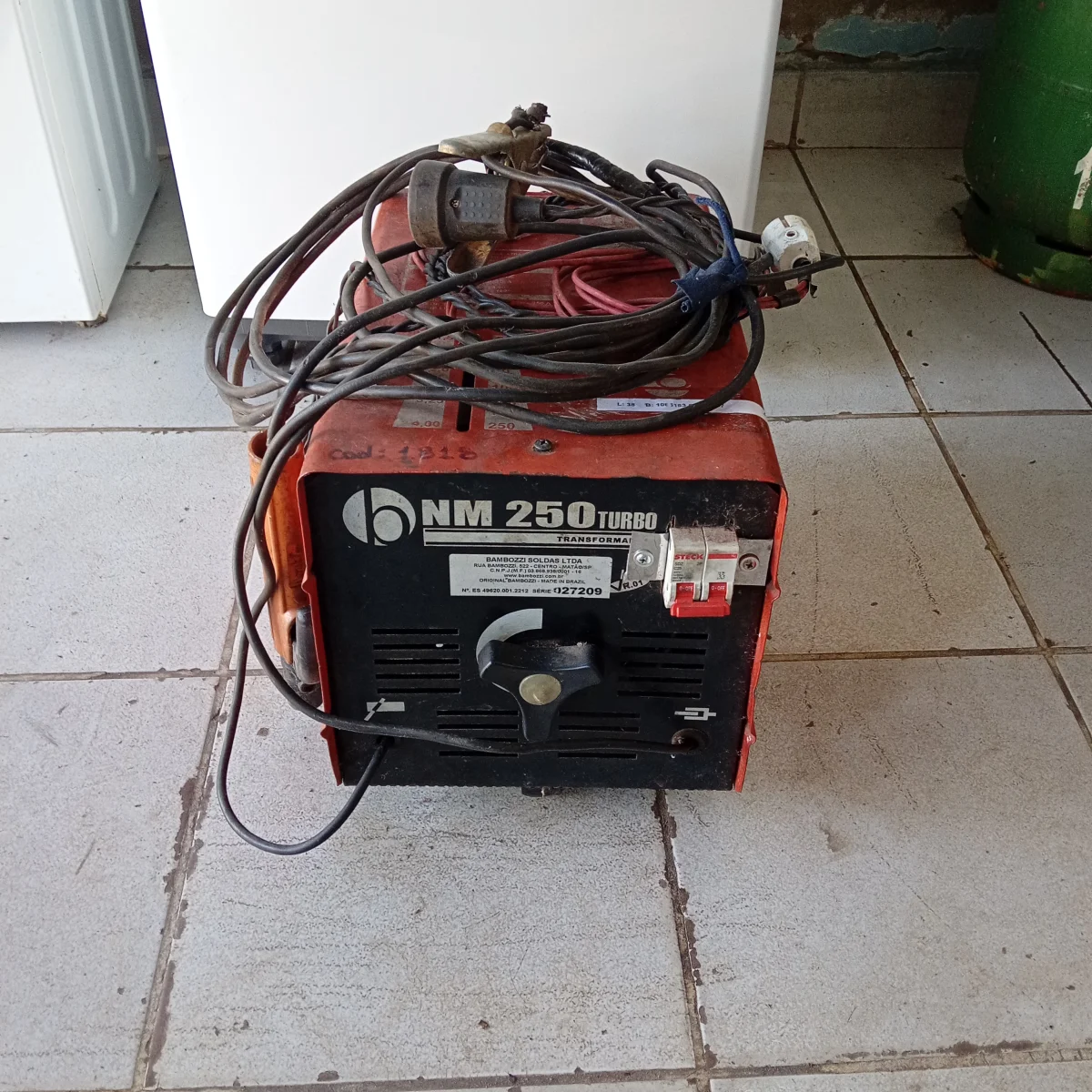 Foto 2 de Soldador Marca Bambozzi Modelo 522 Usado Con Desgaste Acc No Tiene