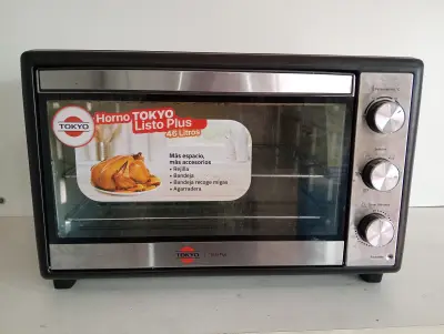 Horno Marca Tokyo Litros 46 Modelo Edthelistop Usado En Buen Estado Acc Con 2 ParrilasLuz Interna