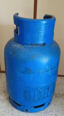 Garrafa Cap 10 Kg. Marca Petrobras Gas Usado En Buen Estado Color Azul Acc No Tiene