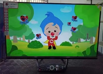 Televisor Led Smart De 32 '' Marca Tokyo Modelo Tvtokhf32gtv Con Control Usado En Buen Estado Acc: Patitas