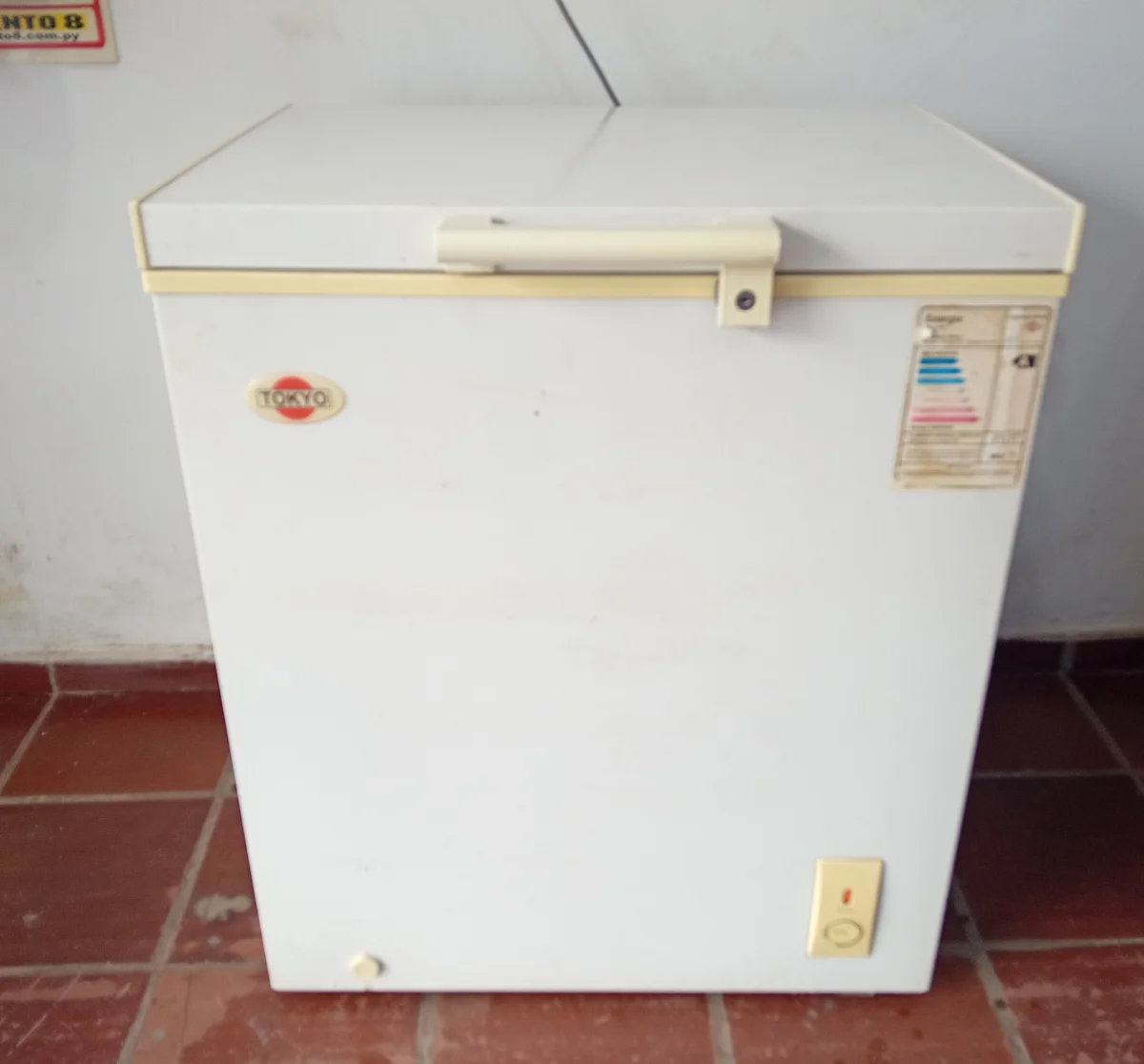 Foto 3 de Congeladora / Frezzer Marca Tokyo Litros 160 Modelo Tcon160cv Usado Con Desgaste Acc 2vidrios Corredizos