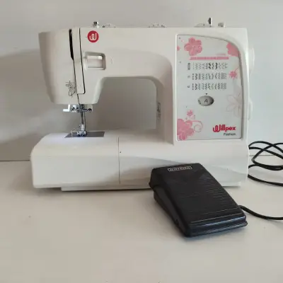 Maquina De Coser Familiar Marca Willpex Modelo Wp2900 Usado En Buen Estado Acc Pedal Con Cab. Cte. Luz