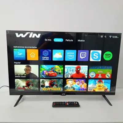 Televisor Led Smart De 32 '' Marca Win Modelo Win 32fs Con Control Usado En Buen Estado Acc Patitas