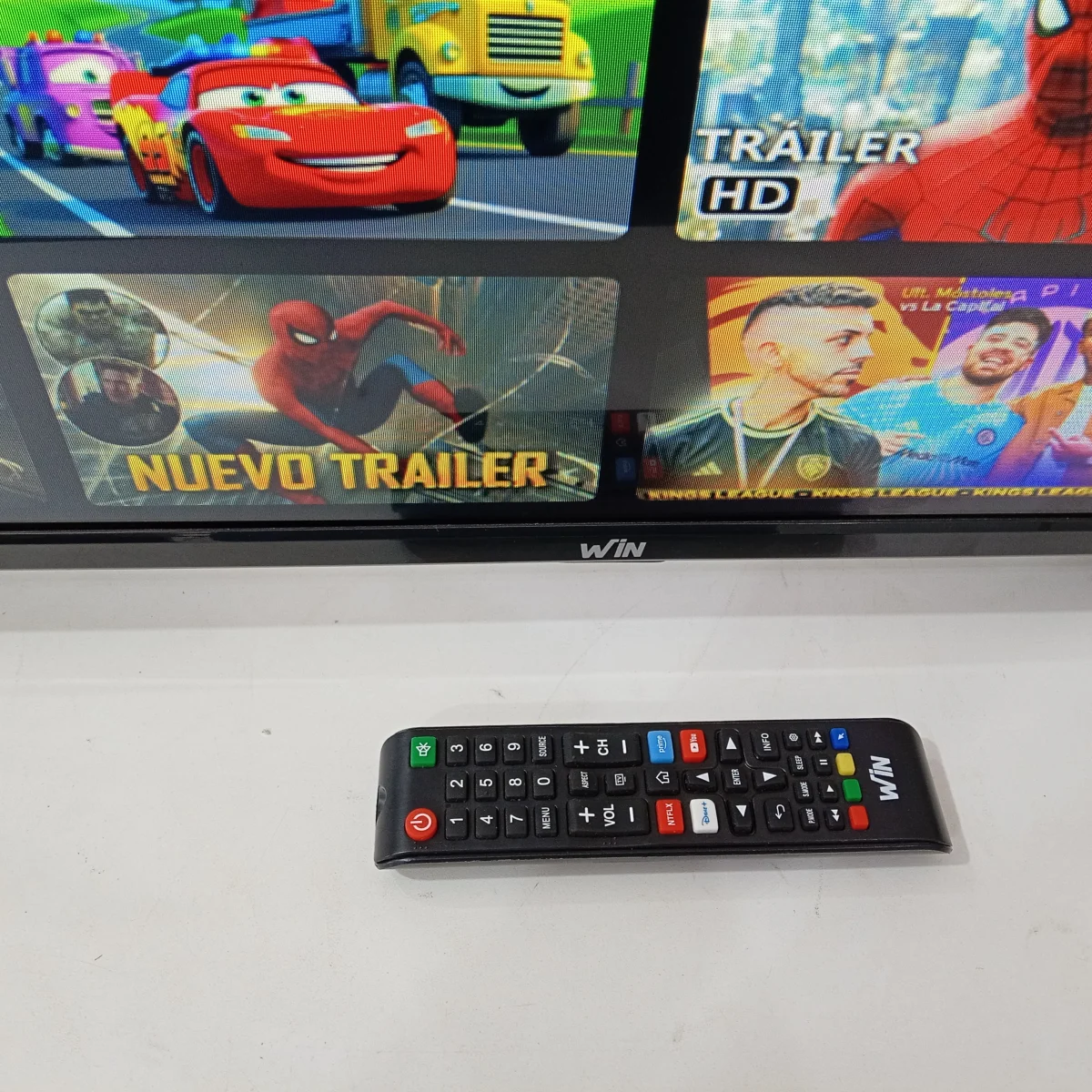 Foto 2 de Televisor Led Smart De 32 '' Marca Win Modelo Win 32fs Con Control Usado En Buen Estado Acc Patitas