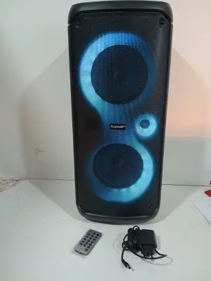 Speaker Potencia Watts No Tiene Marca Ecopower Con Control Modelo Ep-2225 Usado En Buen Estado Con Caja Acc Cargador
