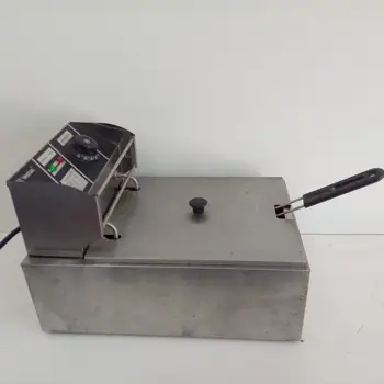 Fritadora Marca Vestax Modelo No Tiene Usado Con Desgaste Acc Canastilla Y Tapa