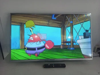Televisor Led Smart De 43 '' Marca Electrostar Modelo Es-Tl4304 Con Control Usado Con Desgaste Acc Con Soporte Para Pared4 Tornillos