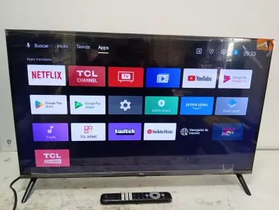 Televisor Led Smart De 32 '' Marca Tcl Modelo 32s5400af Con Control Usado En Buen Estado Acc 2 PatitasCable Power