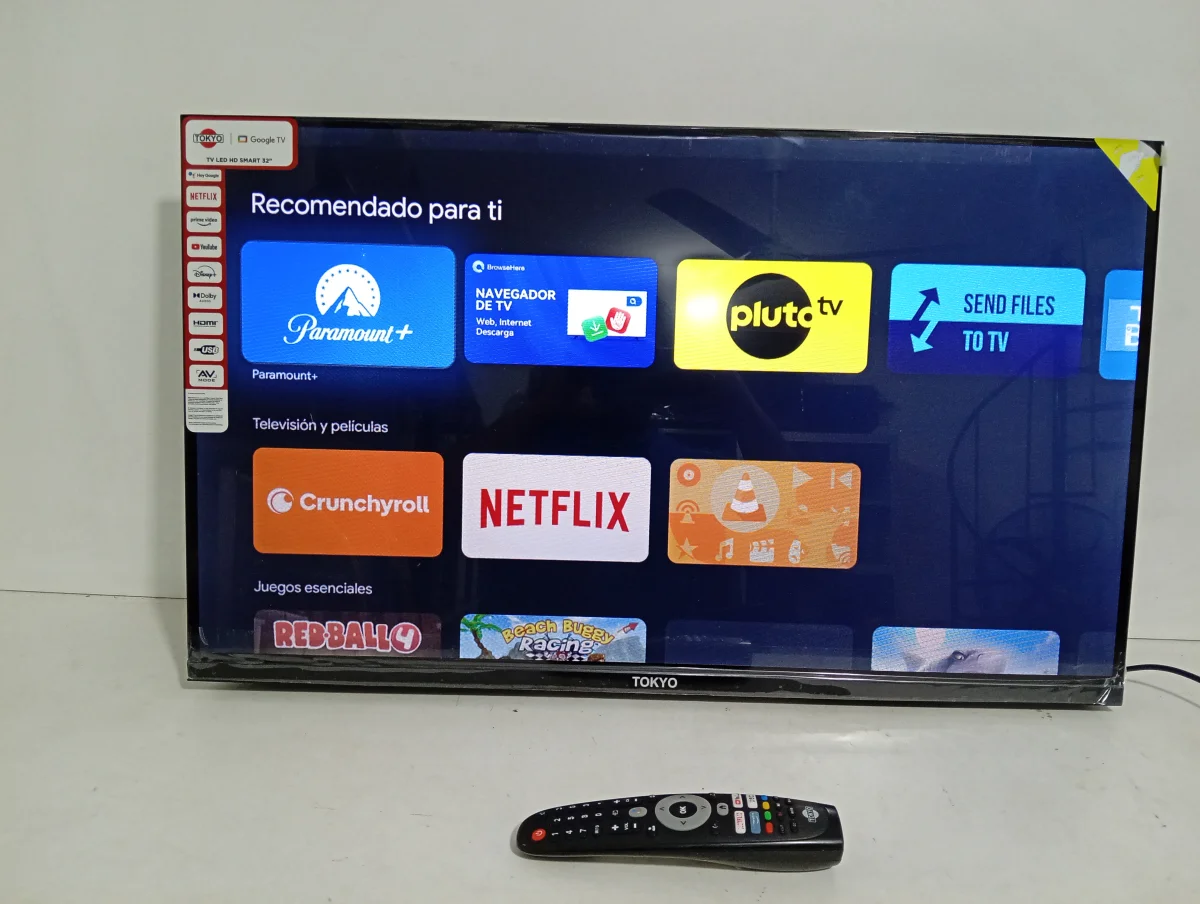 Foto 5 de Televisor Led Smart De 43 '' Marca Jam Modelo Sk43e10 Con Control Usado En Buen Estado Acc PatitasUsbHdmi