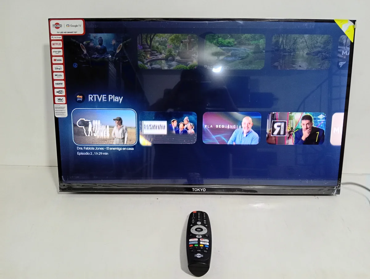 Foto 6 de Televisor Led Smart De 43 '' Marca Jam Modelo Sk43e10 Con Control Usado En Buen Estado Acc PatitasUsbHdmi