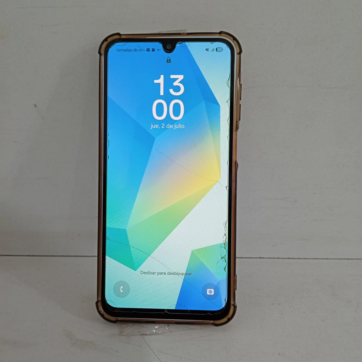 Celular Marca Sansung Modelo A16 Memoria Ram 4 Gb Almacenamiento Interno 128 Gb Acc Estuche Transparente