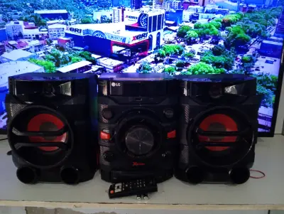 Equipo De Sonido Marca Lg Con Control Modelo Cm4360 Usado En Buen Estado Acc Control
