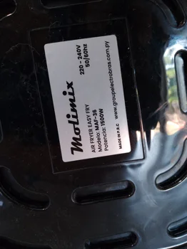 Foto 3 de Fritadora Marca Molinix Modelo Maf-36 Usado En Buen Estado Acc No Tiene