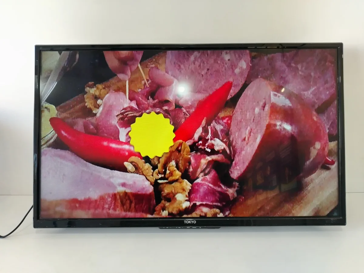 Foto 2 de Televisor Led Convencional De 32 '' Marca Tokyo Modelo Toktcled32c16 Usado En Buen Estado Sin Control Sin Caja Acc Cable Cte