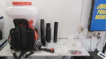 Foto 2 de Fumigadora Marca Gardex Modelo Motochila Nuevo Sin Uso Acc 4 Tubos1 Filtro2 Mangueras Trasparentes1 Reservorio De CombuistibleKit De Herramientas1 Porta Filtro