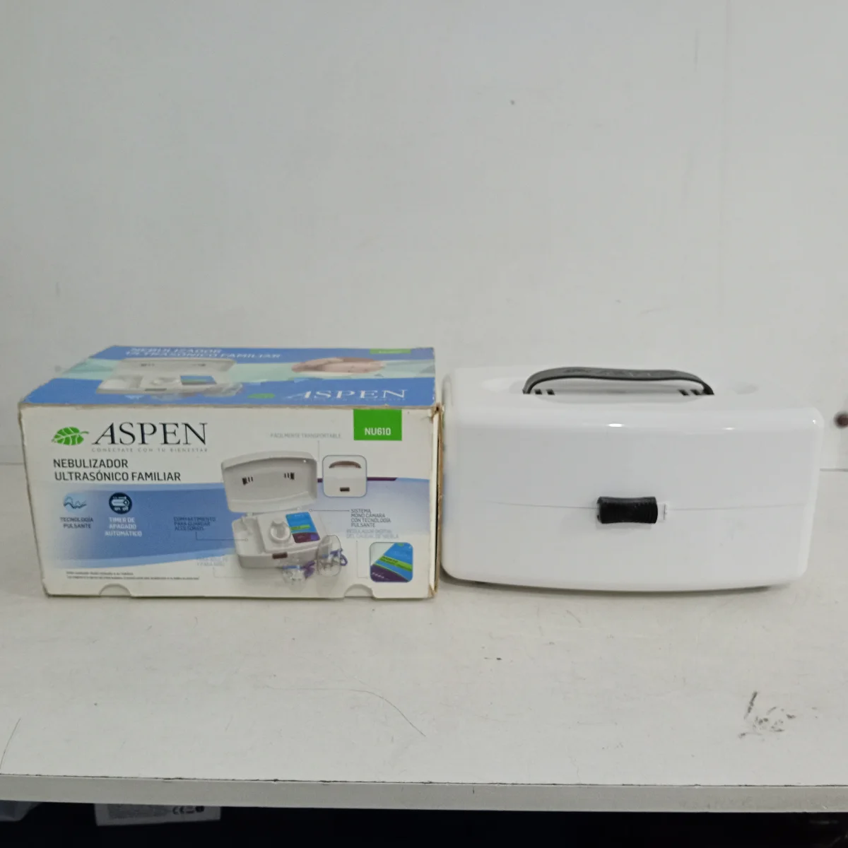 Foto 2 de Nebulizador Marca Aspen Modelo Nu610 Usado En Buen Estado Acc Con 1 Mascarilla Manguera