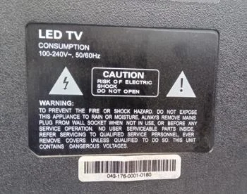 Foto 3 de Televisor Led Smart De 43 '' Marca Cosumer Modelo Led Tv043 Con Control Usado En Buen Estado Acc Patitas No Aseguradas