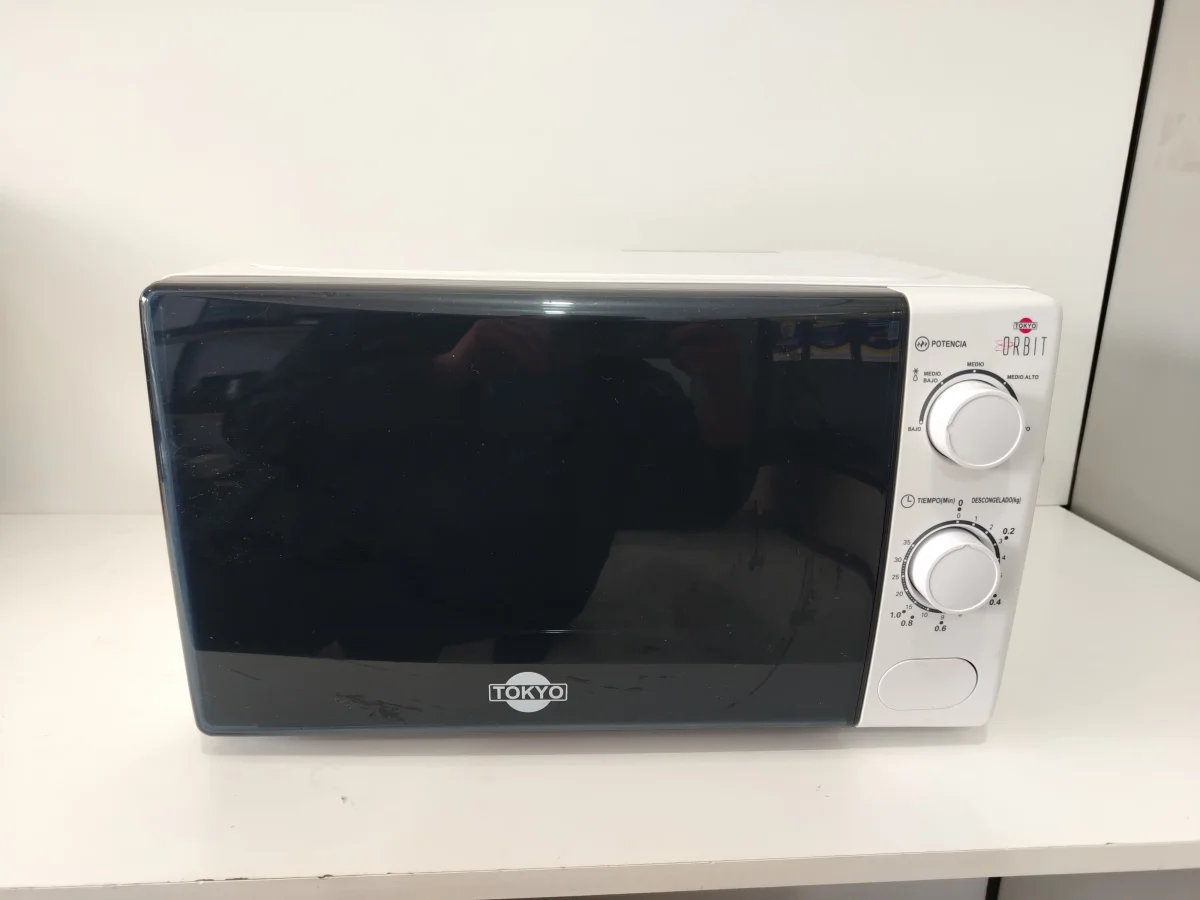 Microondas Marca Toky Modelo Orbit Usado En Buen Estado Acc Plato De Vidrio C/ Guía