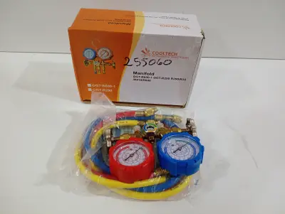 Manometro Para Refrigeracion Marca Cooltech Modelo Ggtr6001 Usado En Buen Estado Acc Mangueras